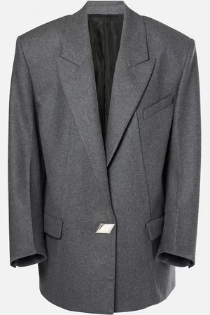 The Attico Blazer oversized de mezcla de lana