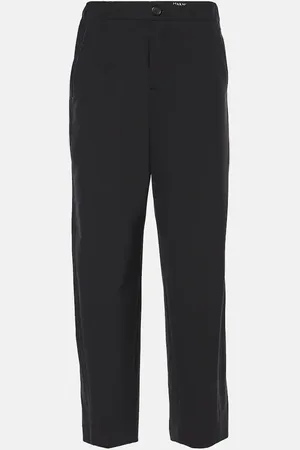 Marni Pantalones tapered de tiro alto