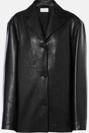 The Row Chaqueta Fabian de piel