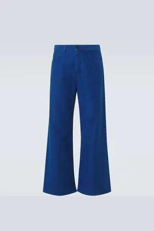 Marni Pantalones anchos de algodón