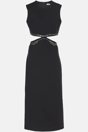 Dorothee Schumacher Vestido midi adornado con aberturas