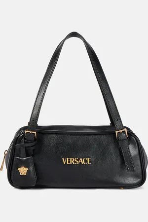 VERSACE Bolso al hombro Tag Bowling Medium de piel