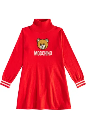 Moschino Vestido de algodón y lana