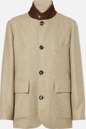 Loro Piana Chaqueta Roadster en mezcla de lana