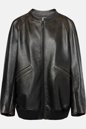 The Row Chaqueta bomber Kengia de piel