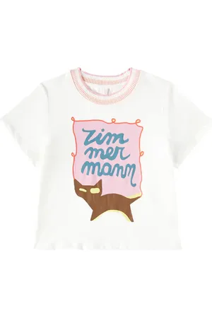 ZIMMERMANN Camiseta Wylie de jersey de algodón
