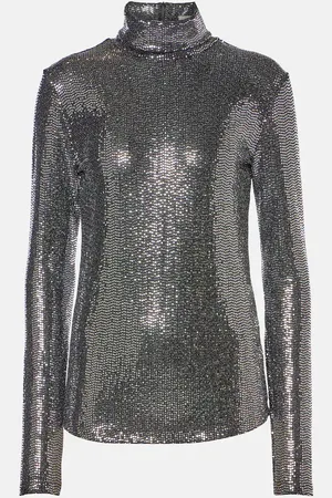 Isabel Marant Top Joyela con lentejuelas