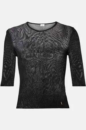 Saint Laurent Top de punto