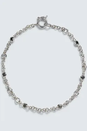 SPINELLI KILCOLLIN Pulsera Gravity de plata de ley y oro de 18 ct con diamantes