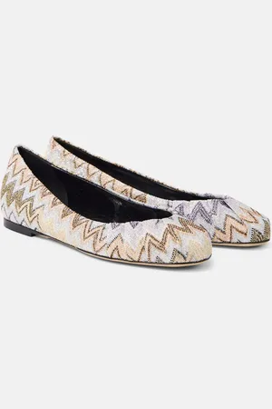 Missoni Bailarinas Iris en zigzag