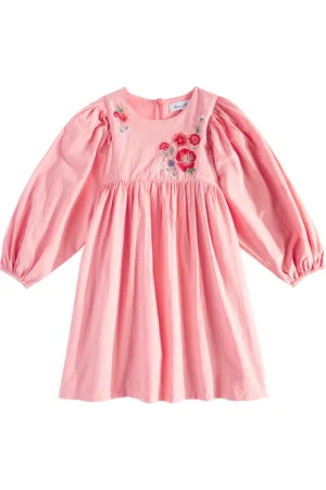 Tartine Et Chocolat Vestido de algodón a cuadros vichy