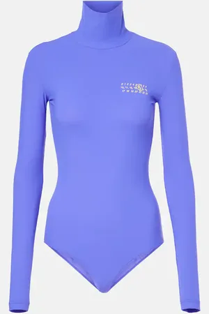 Maison Margiela Body de jersey con logo