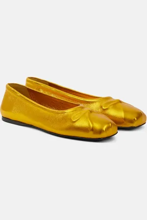 Marni Bailarinas Little Bow de piel