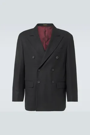 Rubinacci Blazer cruzado de lana