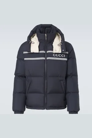 Gucci Chaqueta de plumas con logo