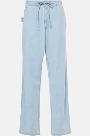 Bottega Veneta Jeans anchos de tiro alto