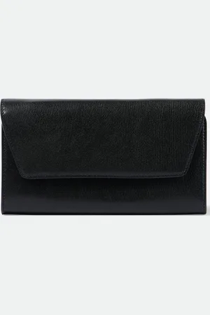 The Row Clutch Evening de piel