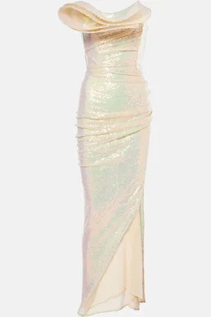 MATICEVSKI Vestido de fiesta Exhilarate con lentejuelas