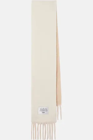 Acne Studios Bufanda de mezcla de alpaca y lana