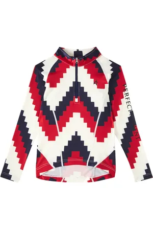 Perfect Moment Top de jersey estampado con logo