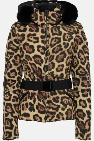 Goldbergh Chaqueta de esqui Felis de plumas estampada