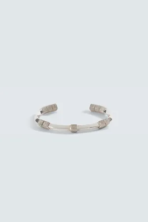 Bottega Veneta Pulsera de plata de ley
