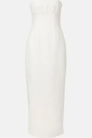SIR Vestido bustier largo Evalita de lino