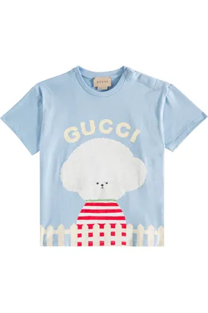 Gucci Bebé - camiseta de jersey de algodón