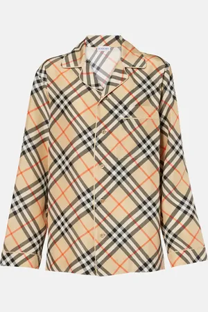 Burberry Top de seda