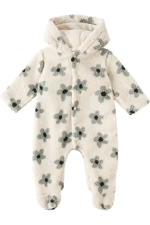 Rylee + Cru Bebé - body de forro polar floral