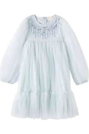 Tutu Du Monde Vestido First Frost de tul adornado