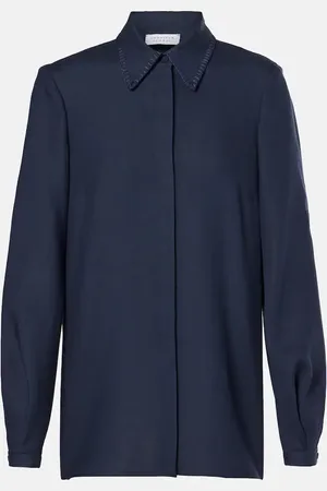 GABRIELA HEARST Top Delmer de lino