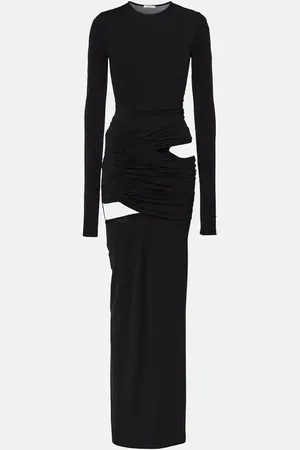 Nensi Dojaka Vestido largo con aberturas