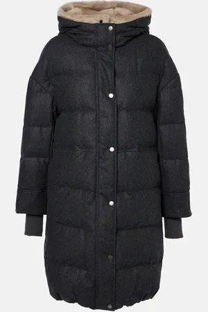 Brunello Cucinelli Chaqueta acolchada de lana