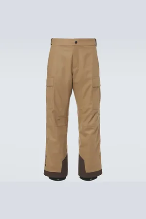 Moncler Pantalones de esquí técnicos de franela de lana