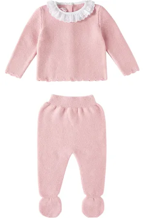 La Coqueta Bebé - set Amaya de cárdigan y pantalones