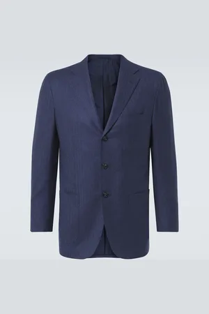 Kiton Blazer de lana y cachemir