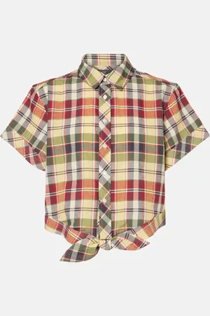 Ralph Lauren Camisa de algodón a cuadros