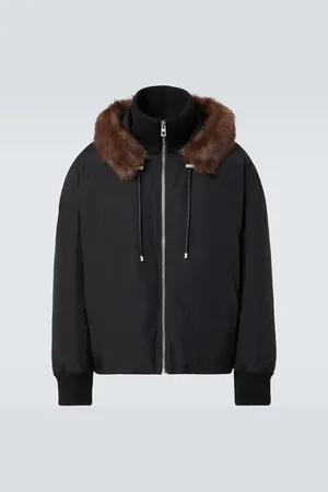 Loewe Chaqueta técnica acolchada con borrego