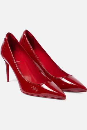 Christian Louboutin Salones Sporty Kate 85 de charol