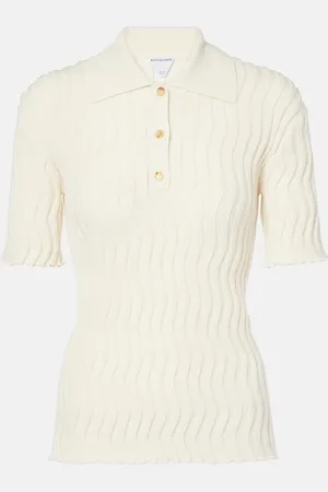 Bottega Veneta Polo de mezcla de lana