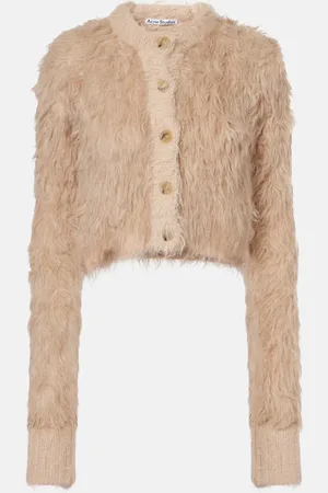 Acne Studios Cárdigan de pelo sintético