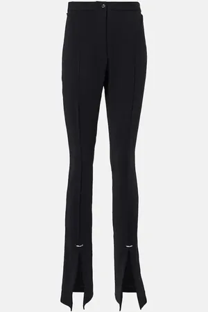 MUGLER Pantalones slim de tiro alto