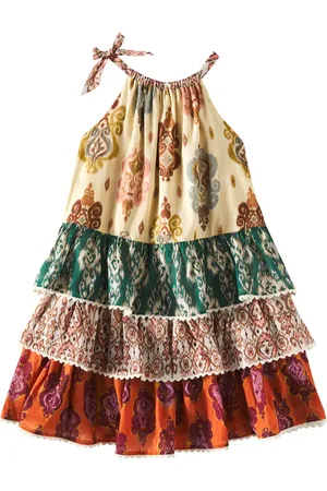 ZIMMERMANN Vestido Wylie de algodón a capas