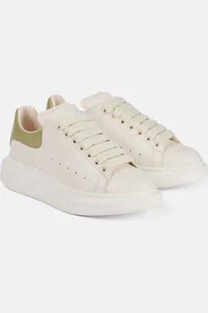 Alexander McQueen Zapatillas Oversized de piel