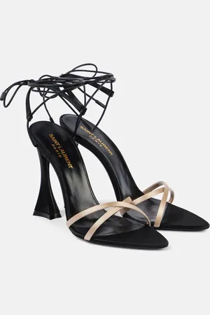 Saint Laurent Sandalias Liza 110 de crepé satén
