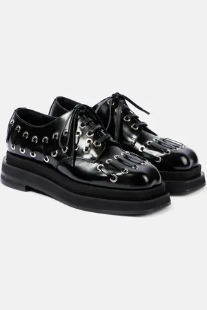 Simone Rocha Zapatos brogue Heart Toe de piel
