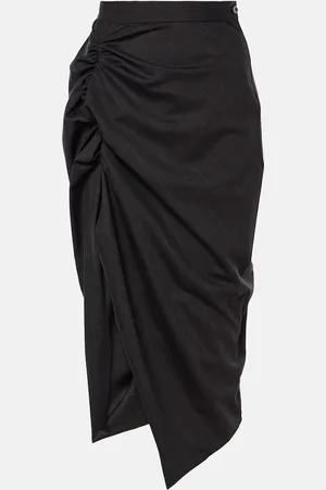 Vivienne Westwood Falda midi Panther de lana