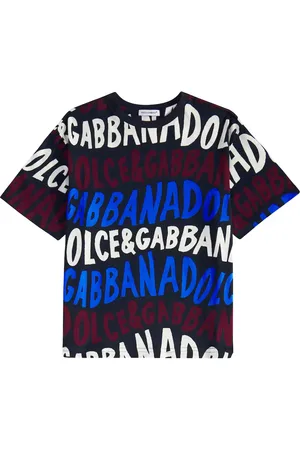 Dolce & Gabbana Camiseta de jersey de algodón con logo