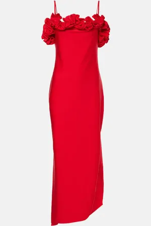 COPERNI Vestido de fiesta de jersey con aplique floral